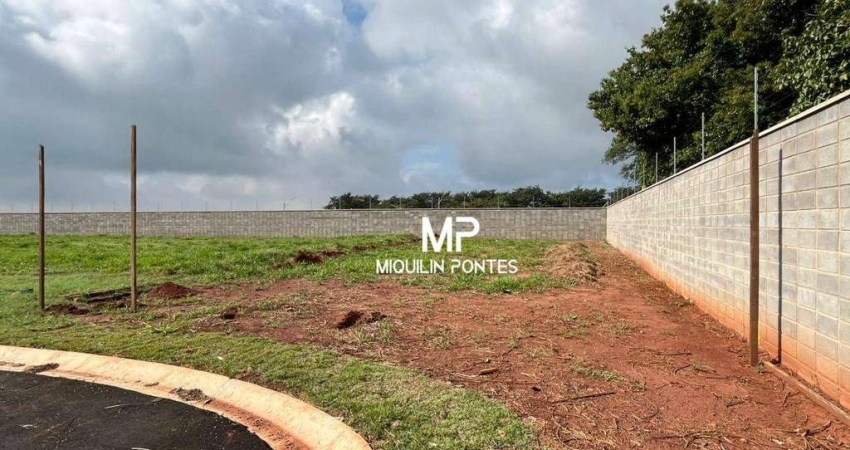 Terreno à venda, 407 m² por R$ 366.000,00 - Condomínio Residencial Jacarandás 01 - Jaboticabal/SP