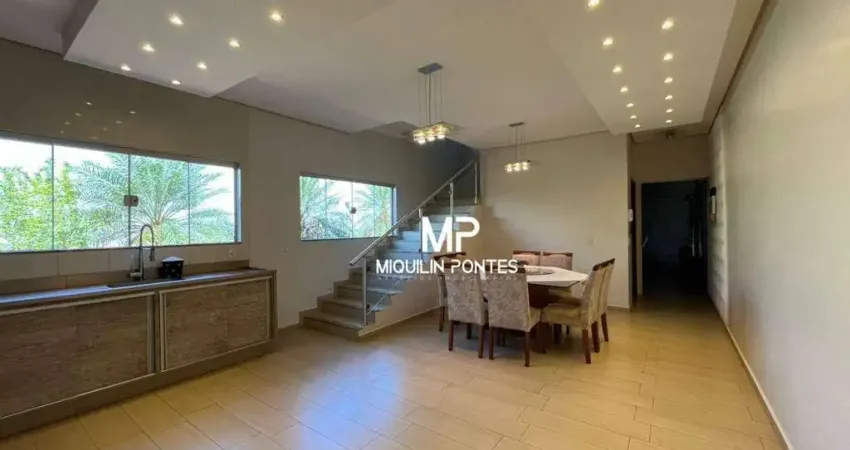 Casa com 3 dormitórios à venda, 259 m² por r$ 650.000 - parque das araras - jaboticabal/sp