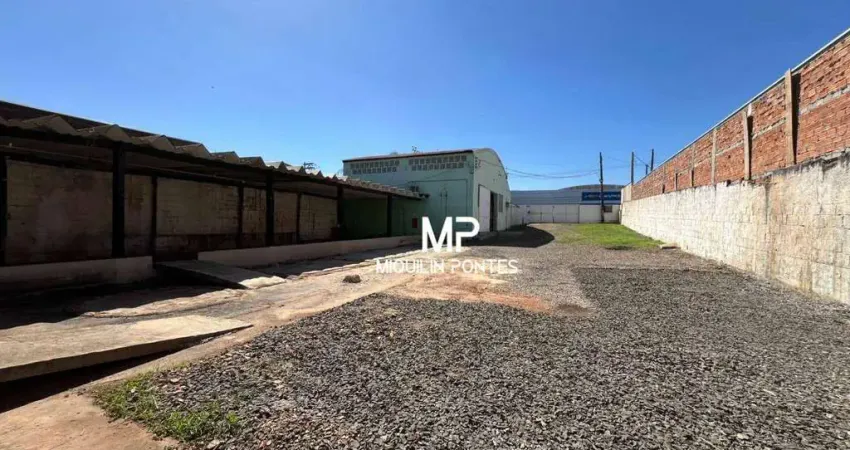 Barracão, 531 m² - venda por r$ 900.000 ou aluguel por r$ 3.500/mês - parque industrial carlos tonnani - jaboticabal/sp