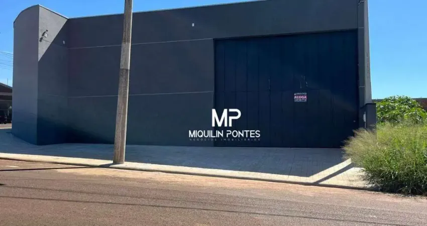 Barracão para alugar, 423 m² por r$ 5.000,00/mês - athenas paulista - jaboticabal/sp