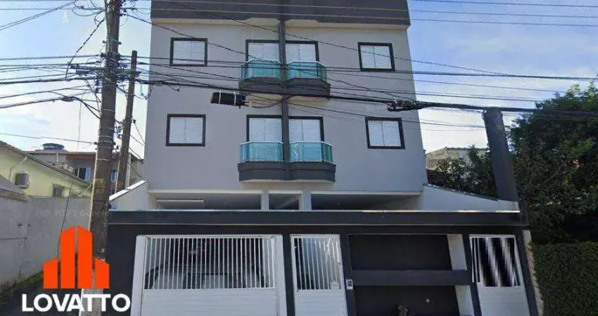 Cobertura com 2 dormitórios à venda - Parque Erasmo Assunção - Santo André/SP