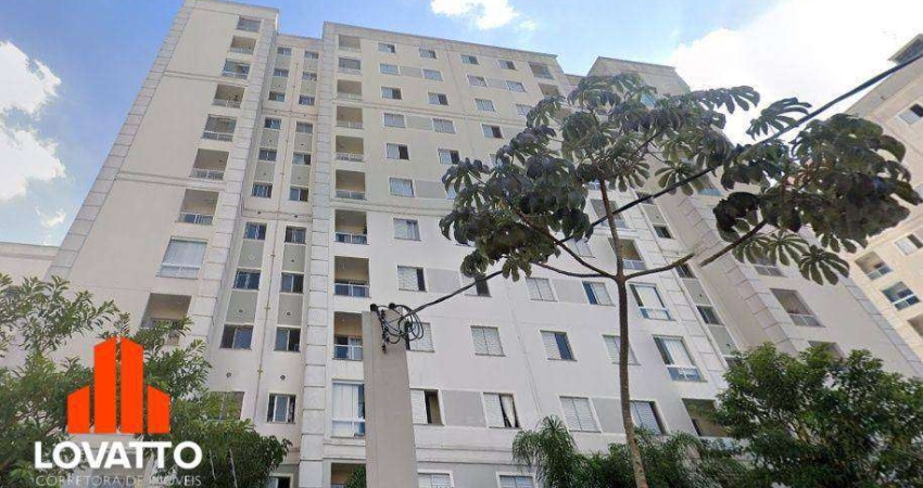 Apartamento com 2 dormitórios à venda - Utinga - Santo André/SP