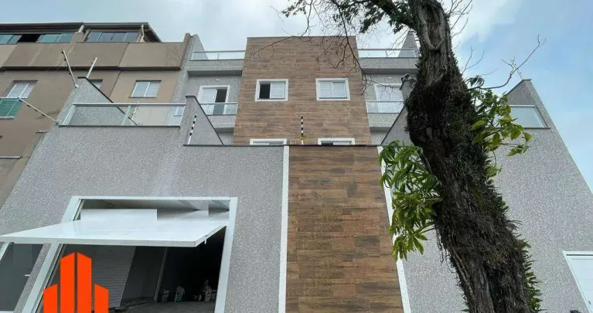 Apartamento com 2 dormitórios à venda - vila linda - santo andré/sp