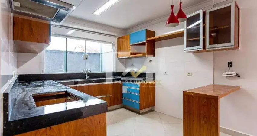 Sobrado com 3 dormitórios à venda, 168 m² por R$ 1.100.000,00 - Vila Valparaíso - Santo André/SP