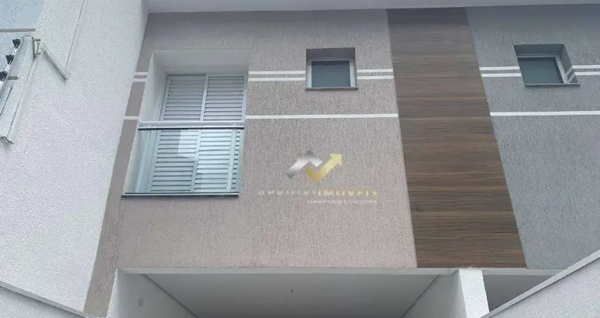 Sobrado com 3 dormitórios à venda por R$ 640.000,00 - Vila Homero Thon - Santo André/SP