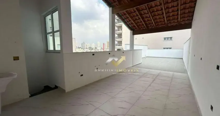 Cobertura à venda, 163 m² por R$ 850.000,00 - Campestre - Santo André/SP