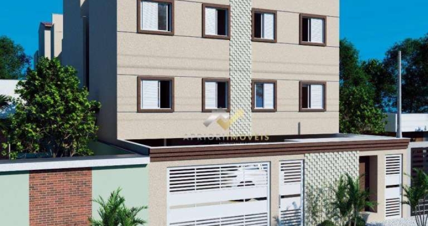 Cobertura com 2 dormitórios à venda, 95 m² por R$ 495.000,00 - Santa Maria - Santo André/SP