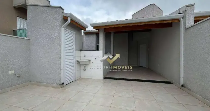 Cobertura com 2 dormitórios à venda, 99 m² por R$ 470.000,00 - Vila Pires - Santo André/SP