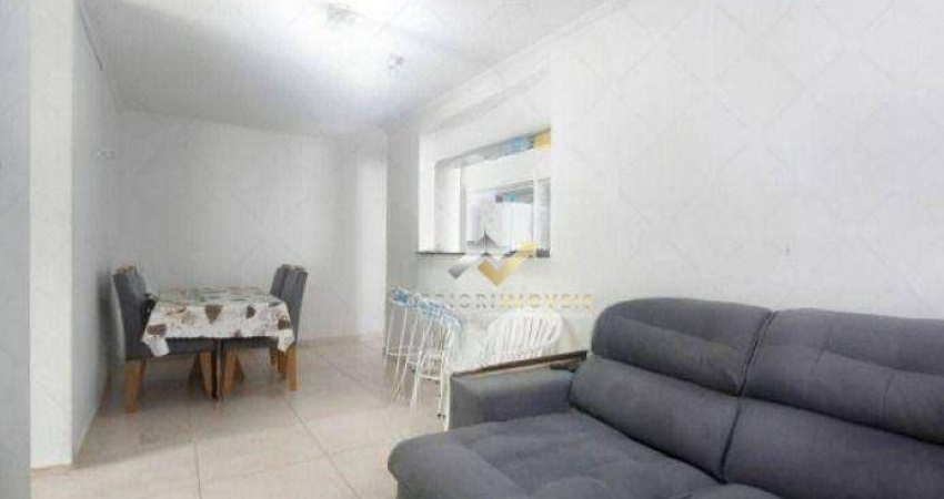Apartamento com 2 dormitórios à venda, 54 m² por R$ 350.000,00 - Parque São Vicente - Mauá/SP