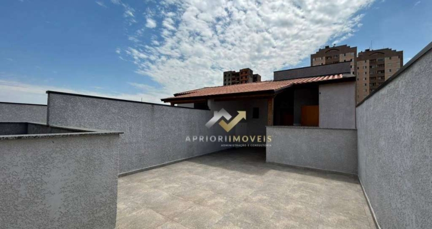 Cobertura à venda, 94 m² por R$ 456.000,00 - Utinga - Santo André/SP