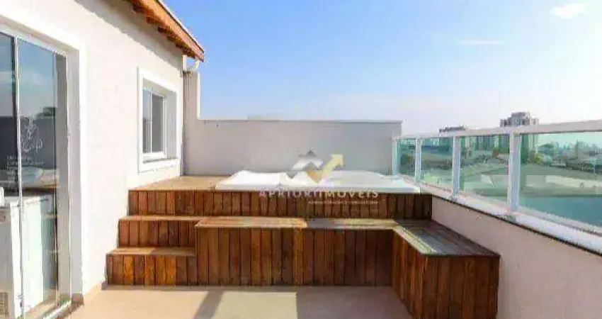 Cobertura com 3 dormitórios à venda, 130 m² por R$ 700.000,00 - Vila Camilópolis - Santo André/SP
