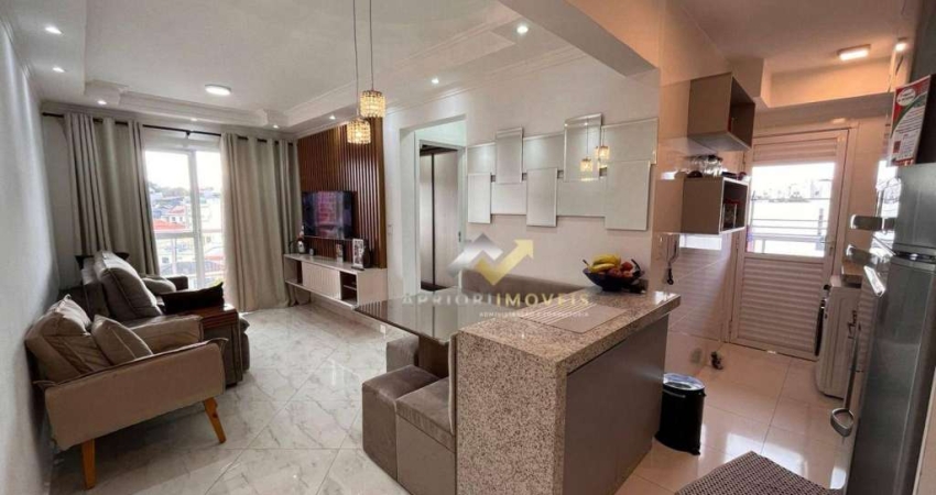 Apartamento à venda, 57 m² por R$ 415.000,00 - Vila Curuçá - Santo André/SP