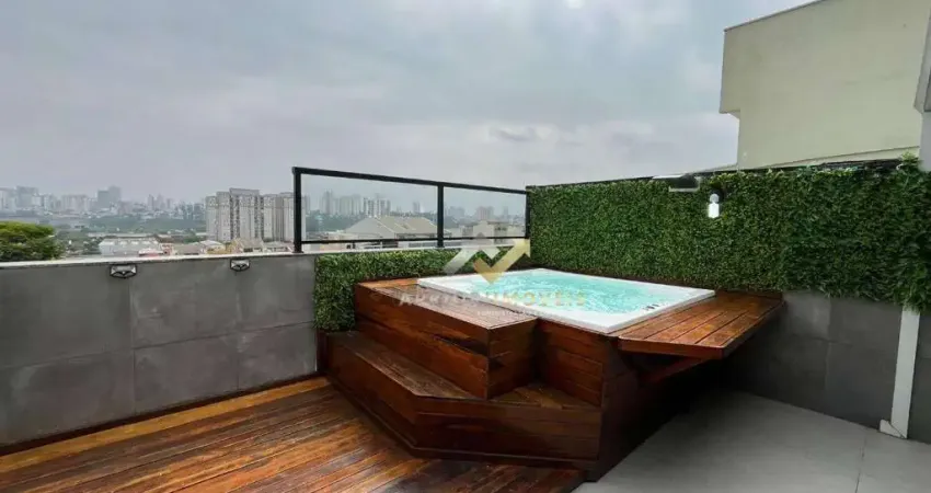 Cobertura à venda, 140 m² por R$ 799.000,00 - Vila Metalúrgica - Santo André/SP