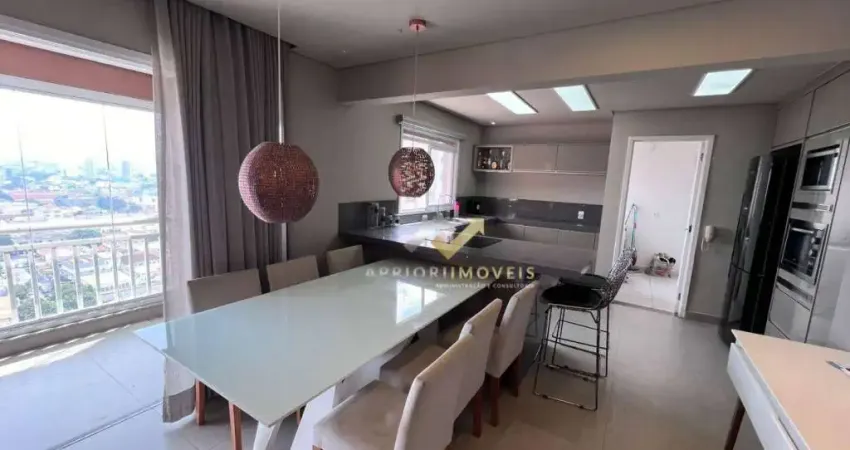 Apartamento com 3 dormitórios à venda, 107 m² por R$ 960.000,00 - Vila Homero Thon - Santo André/SP
