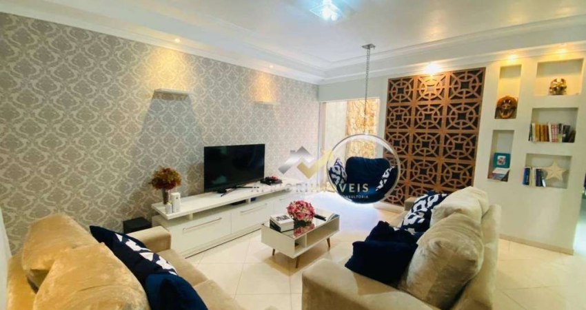 Sobrado com 3 dormitórios à venda, 190 m² por R$ 750.000,00 - Vila Tibiriçá - Santo André/SP