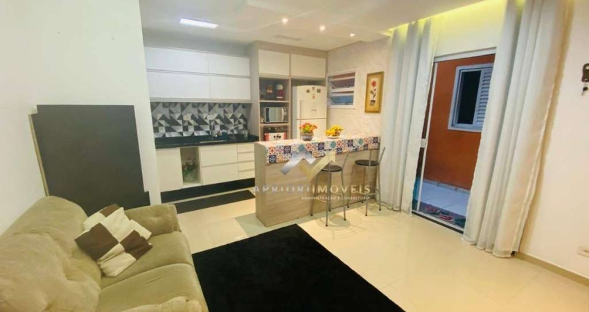 Apartamento com 2 dormitórios à venda, 81 m² por R$ 268.000,00 - Vila Guaraciaba - Santo André/SP