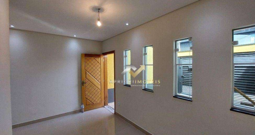 Sobrado com 2 dormitórios à venda, 58 m² por R$ 485.000,00 - Parque Oratório - Santo André/SP