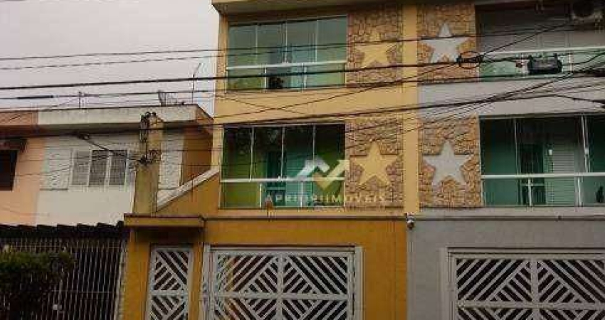 Cobertura com 3 dormitórios à venda, 150 m² por R$ 600.000,00 - Vila Pires - Santo André/SP