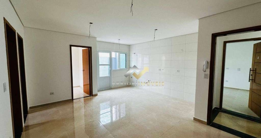 Apartamento com 2 dormitórios à venda, 52 m² por R$ 410.000,00 - Vila Curuçá - Santo André/SP
