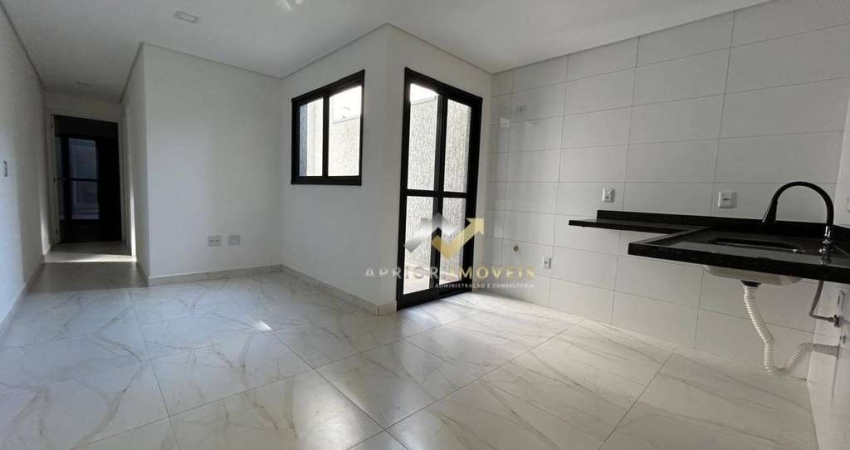 Apartamento com 2 dormitórios à venda, 60 m² por R$ 430.000,00 - Parque das Nações - Santo André/SP