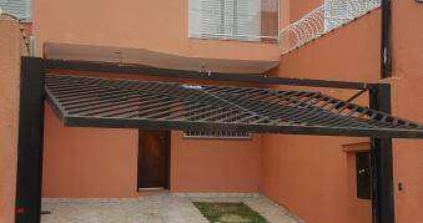 Sobrado com 2 dormitórios para alugar, 130 m² por R$ 2.440,00/mês - Vila Curuçá - Santo André/SP