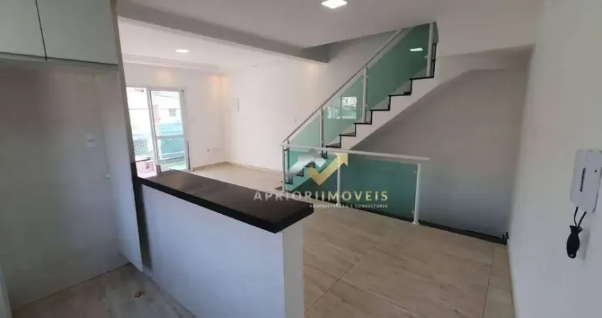 Sobrado com 3 dormitórios para alugar, 170 m² por R$ 4.000,00/mês - Vila Francisco Matarazzo - Santo André/SP