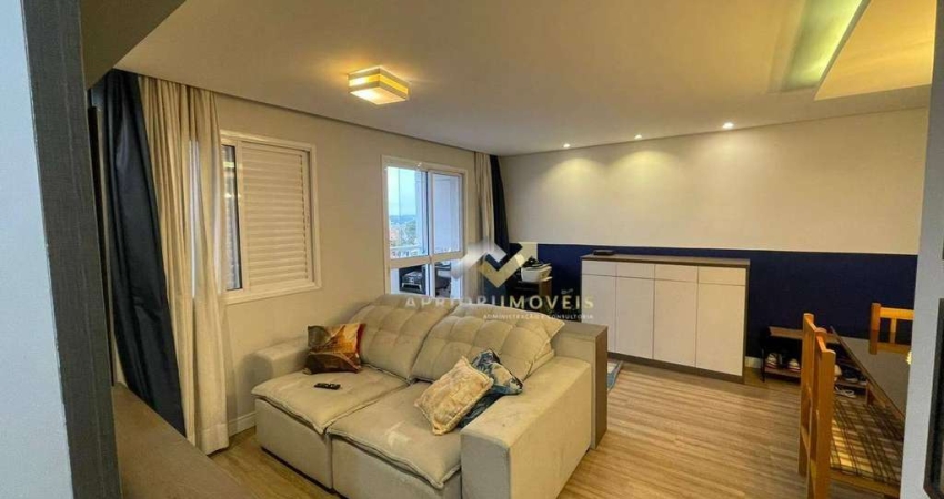 Apartamento com 2 dormitórios à venda, 69 m² por R$ 550.000,00 - Vila Humaitá - Santo André/SP