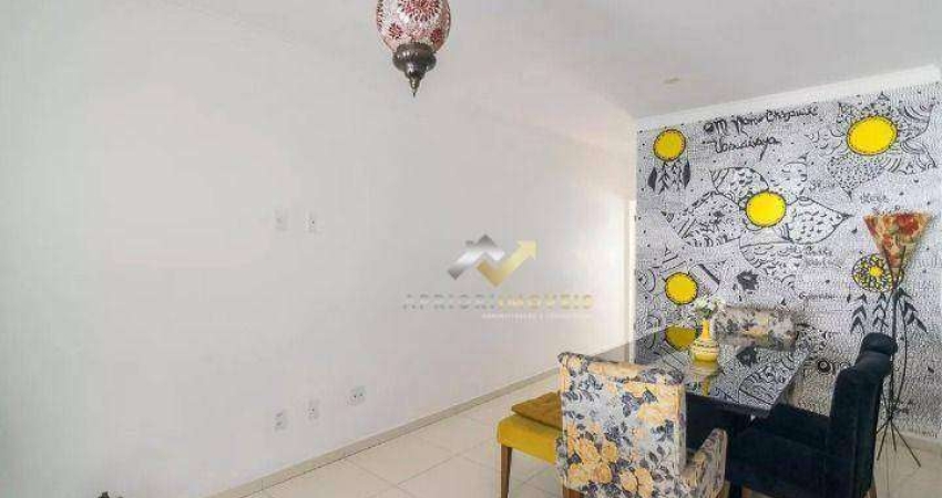 Sobrado com 3 dormitórios à venda, 85 m² por R$ 500.000,00 - Vila Humaitá - Santo André/SP