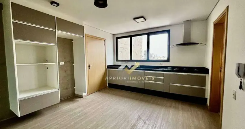 Apartamento com 2 dormitórios para alugar, 84 m² por R$ 5.707,07/mês - Jardim - Santo André/SP