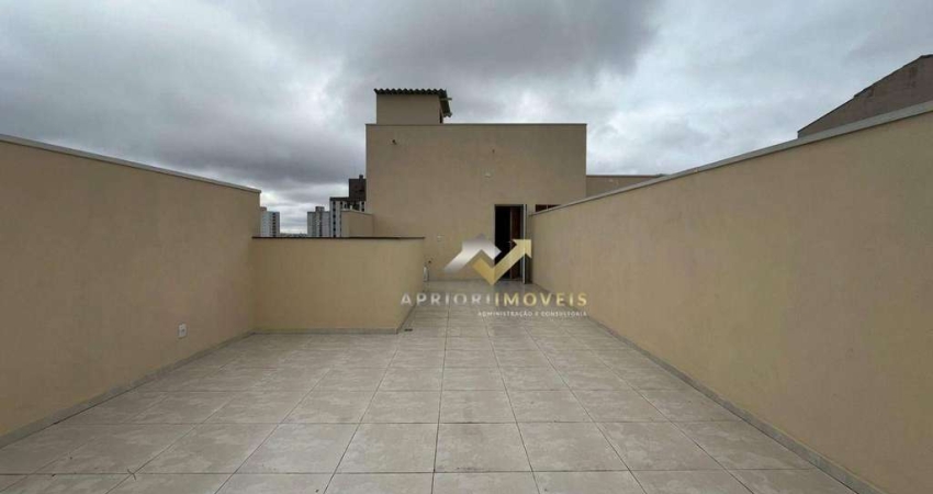 Cobertura com 2 dormitórios à venda, 116 m² por R$ 550.000,00 - Vila Valparaíso - Santo André/SP