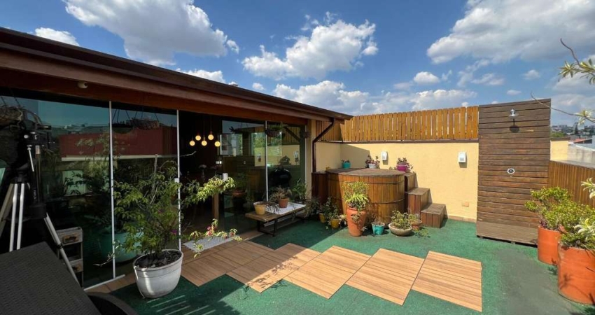 Cobertura com 3 dormitórios à venda, 140 m² por R$ 550.000,00 - Vila Curuçá - Santo André/SP
