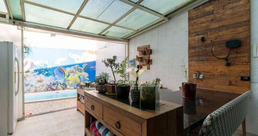 Sobrado com 3 dormitórios à venda por R$ 980.000,00 - Vila Guiomar - Santo André/SP