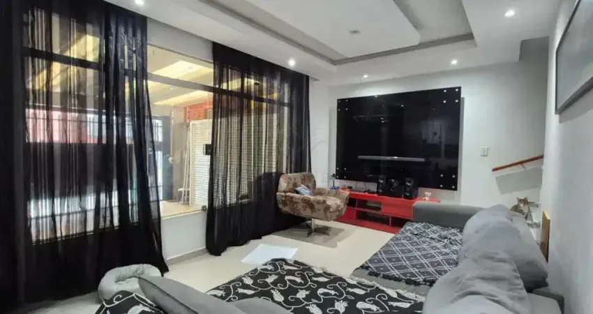 Sobrado com 3 Quartos à venda, 156m² por R$ 600.000,00 - Vila Assunção em Santo André/SP