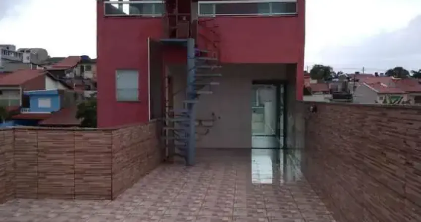 Cobertura com 2 dormitórios, 186 m² - venda por r$ 495.000,00 ou aluguel por r$ 2.325,00/mês - parque joão ramalho - santo andré/sp