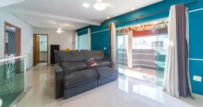 Sobrado com 03 dormitórios à venda, 164 m² na vila linda - santo andré/sp