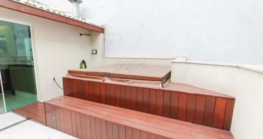 Linda Cobertura com 02 quartos com Jacuzzi - no Bairro Campestre Santo André