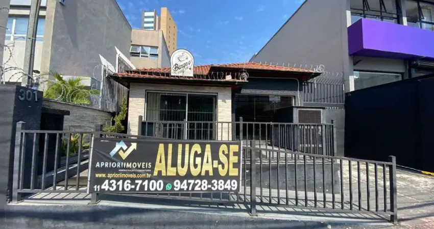 Salão para alugar, 226 m² por r$ 13.000,00/mês - jardim - santo andré/sp