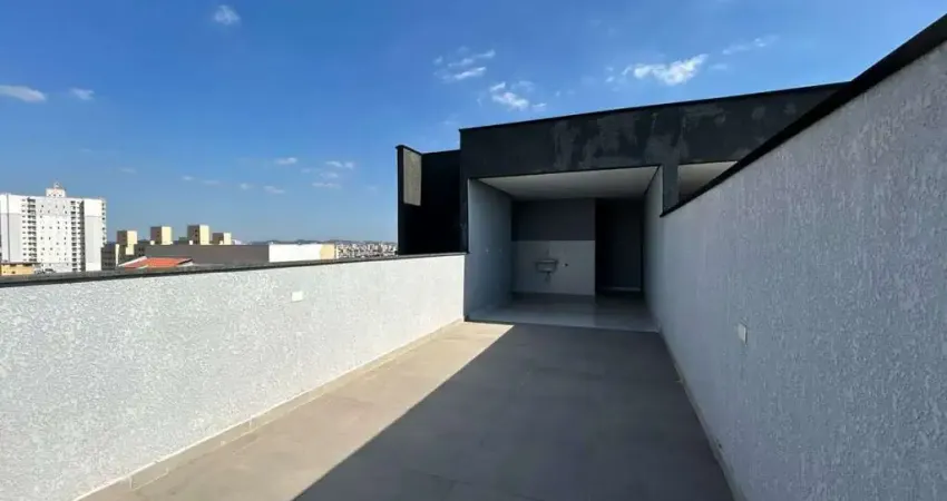 Cobertura com 2 dormitórios à venda, 88 m² por r$ 450.000,00 - parque das nações - santo andré/sp