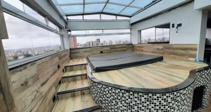 Cobertura, 192 m² - venda por r$ 1.600.000,00 ou aluguel por r$ 7.700,01/mês - campestre - santo andré/sp