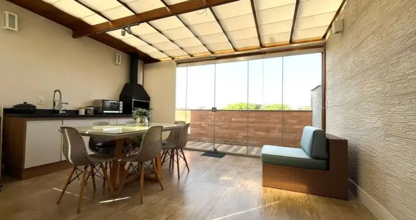 Cobertura com 2 dormitórios à venda, 99 m² por r$ 507.200,00 - vila pires - santo andré/sp