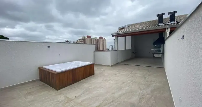 Cobertura com 3 dormitórios à venda, 136 m² por r$ 720.000,00 - paraíso - santo andré/sp