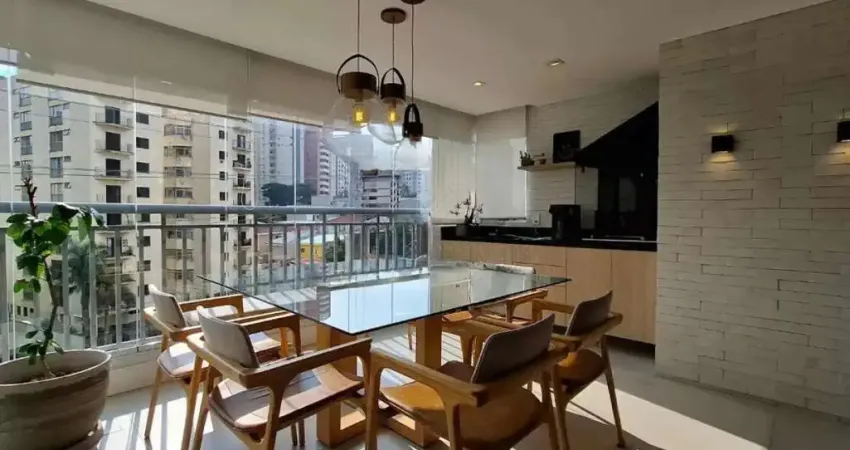 Apartamento à venda com 117m² por r$ 1.480.000,00 - vila assunção - santo andré/sp