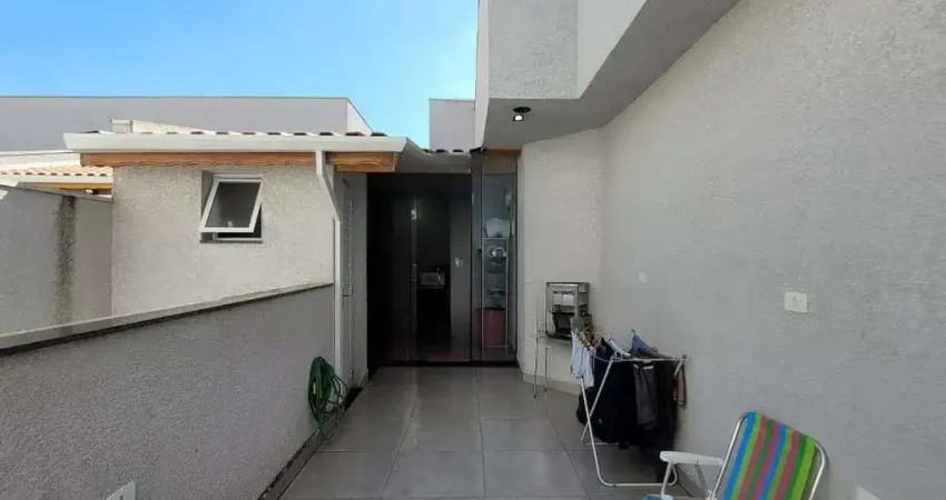 Cobertura com elevador à venda, 90m² por r$ 465.000 - vila pires - santo andré/sp