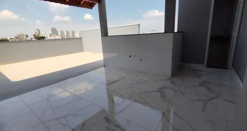 Cobertura com 2 dormitórios à venda, 117 m² com elevador por R$ 610.000 - Vila Scarpelli - Santo André/SP