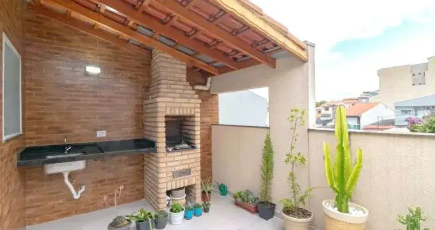 Cobertura com 2 dormitórios à venda, 110 m² por R$ 450.000,00 - Vila Lucinda - Santo André/SP