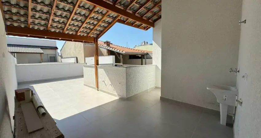 Cobertura com 2 dormitórios à venda, 96 m² por R$ 395.000,00 - Vila Humaitá - Santo André/SP