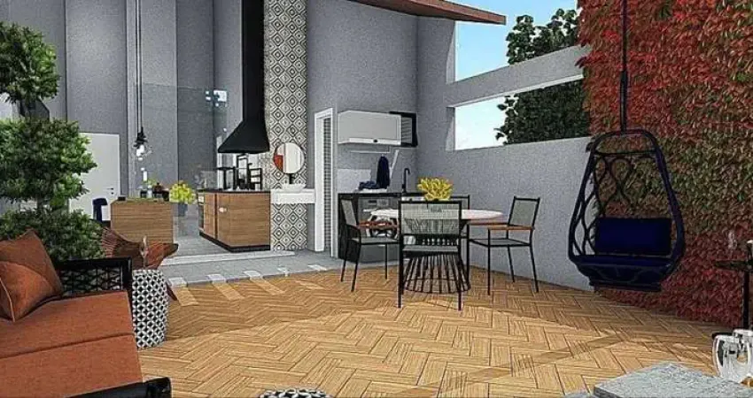 Cobertura com 2 dormitórios à venda, 83 m² por r$ 460.000,00 - vila eldízia - santo andré/sp