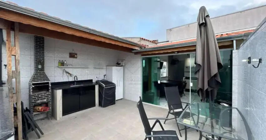 Cobertura com 2 dormitórios à venda, 100 m² - Parque Erasmo Assunção - Santo André/SP