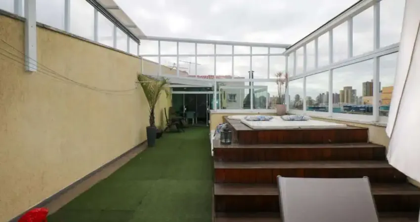 Cobertura com 03 quartos à venda, 166m2  - bairro santa maria  - santo andré/sp