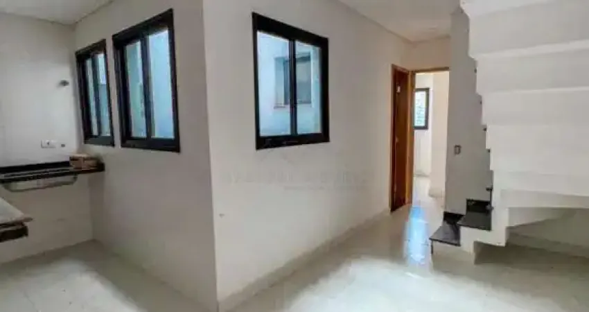 Cobertura com 02 dormitórios com elevador à venda, 86 m² no bairro campestre- santo andré sp